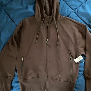 Old Navy active brown sweatshirt with hood
